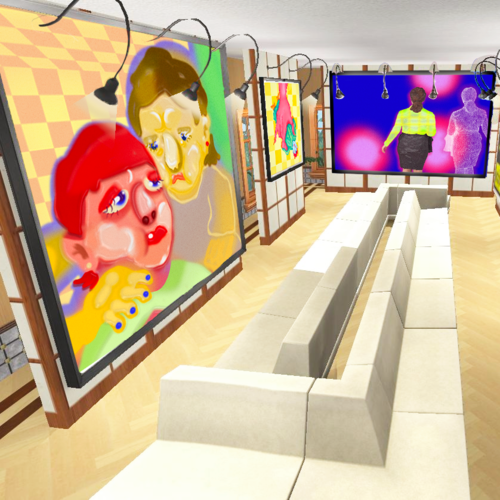 Cassia Powell Merges Old and New, Space and Emotion, Digital and Physical in her Virtual Sims Galleries