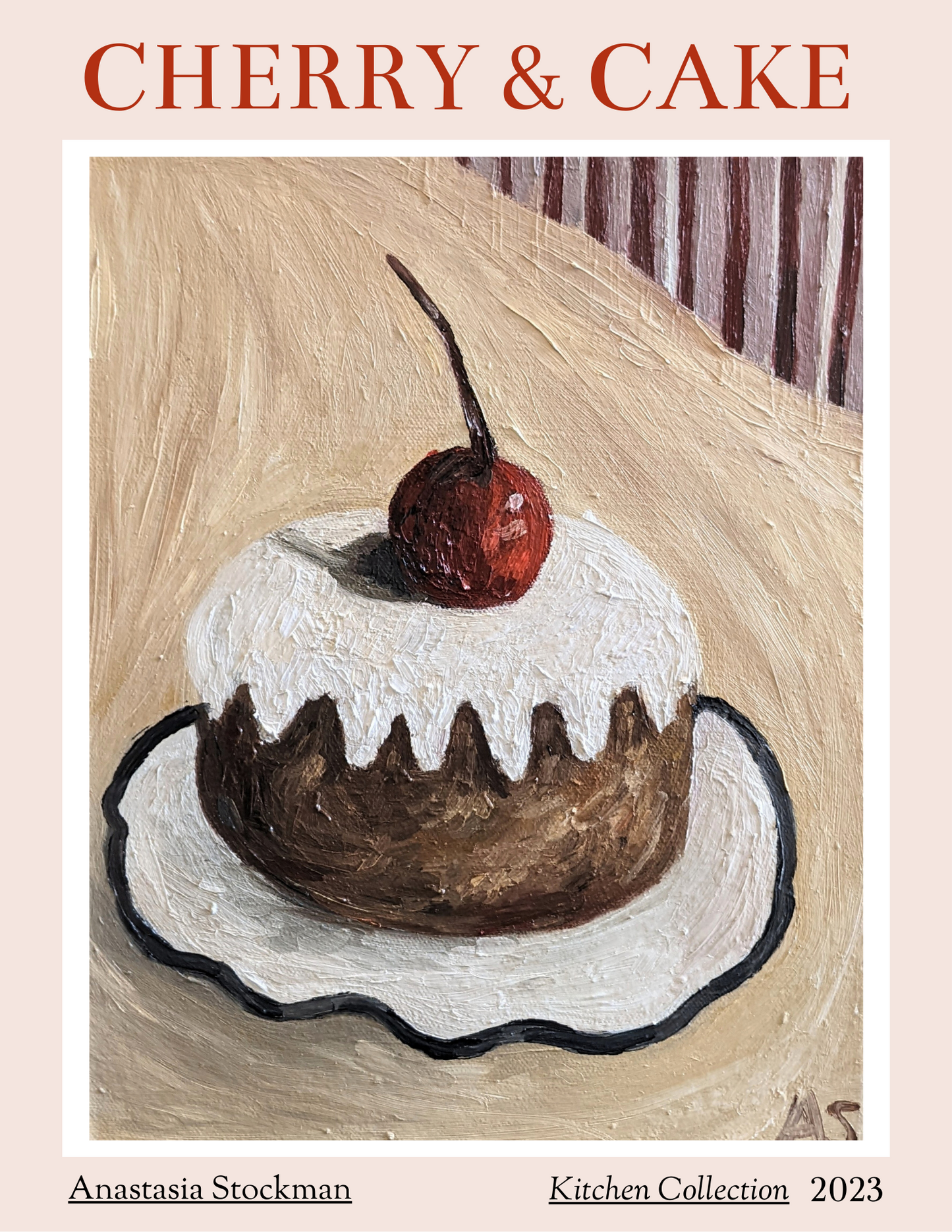 Print - Cherry & Cake