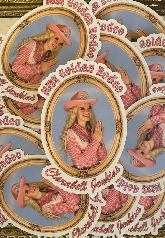 Miss Golden Rodeo Sticker