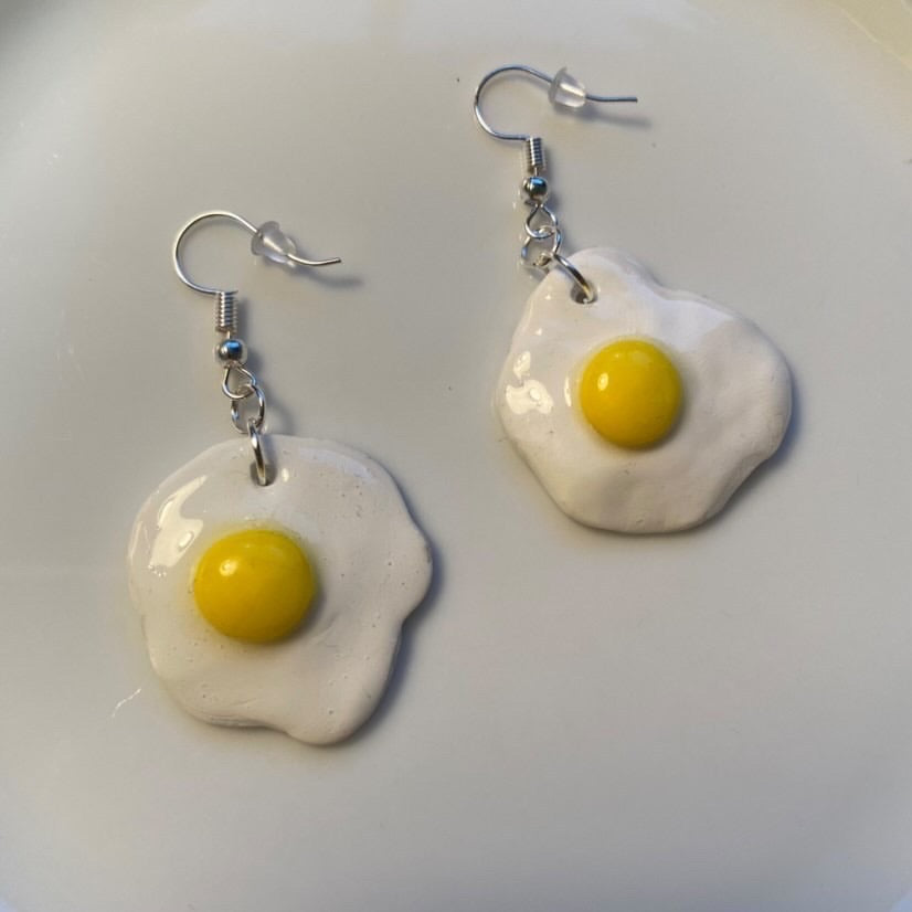 Egg earrings